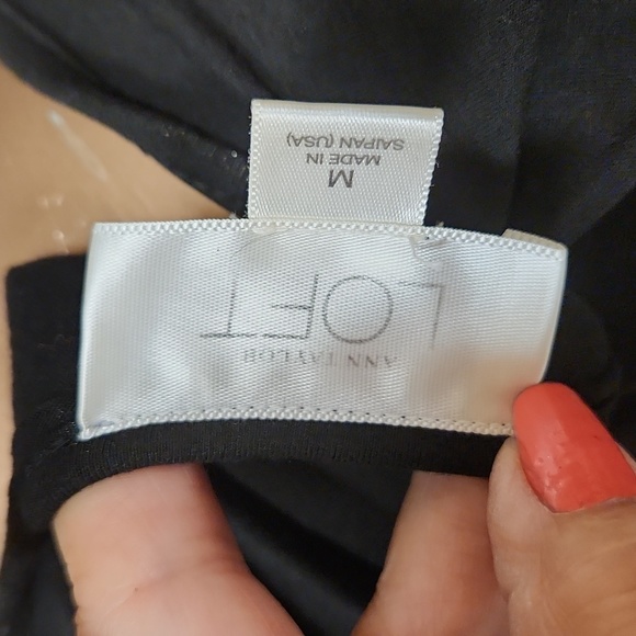 Loft Knotted Bust Tank Top Size Medium - Picture 4 of 4